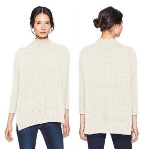 French Connection Mozart Popcorn Cotton Sweater L